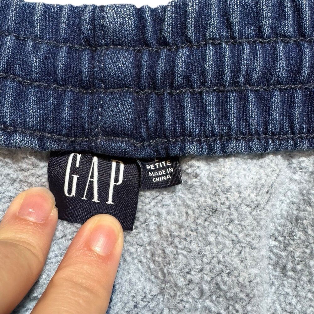 Gap Woman’s‎ Shorts Blue Comfy Petite Large Tie Front Summer - Picture 2 of 6